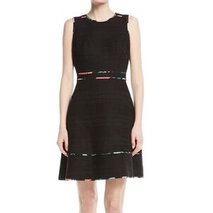 NWOT Kate Spade Sleeveless Blossom Trim Tweed Mini Dress Size 12
